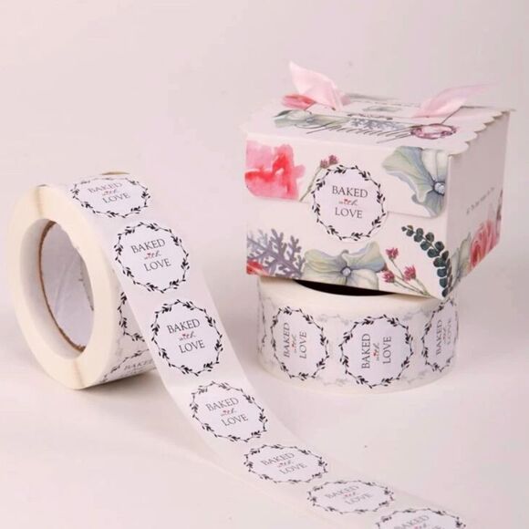 Baked with Love Stickers - Picture 3 of 3